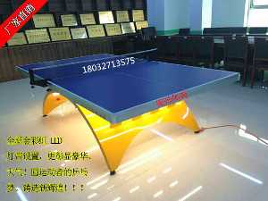 金彩虹乒乓球台（带LED灯）